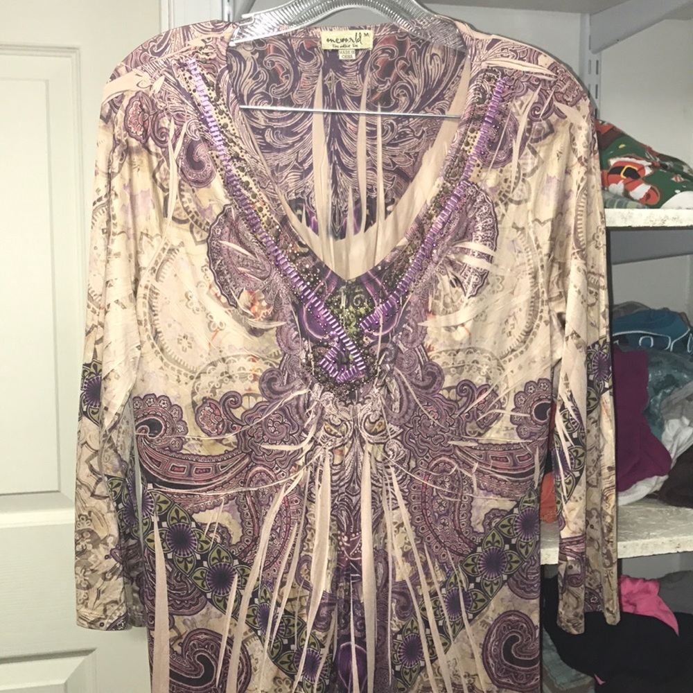 " One World " Medium Silky Stretchy Slinky Dress